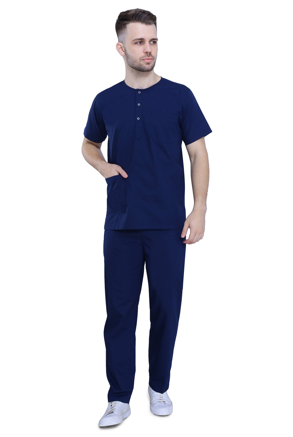 Male Scrub Suit - Round Neck - DSU