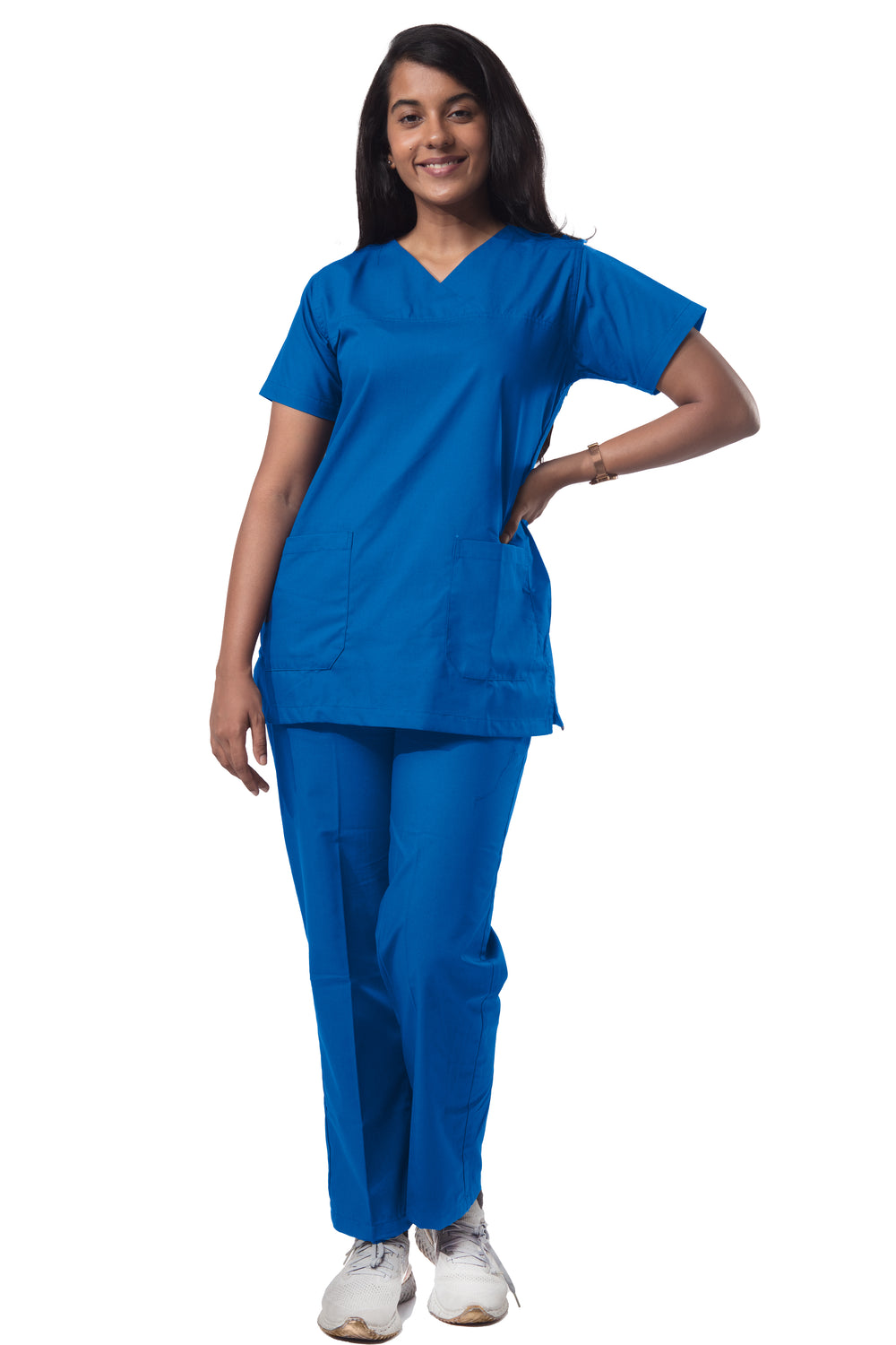 Female Scrub Suit - DSVX - Island Blue