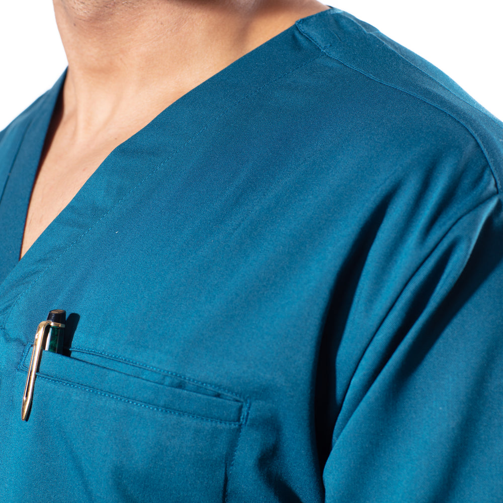 
                      
                        UC Stretch - Male Scrub Set - Jade Blue
                      
                    