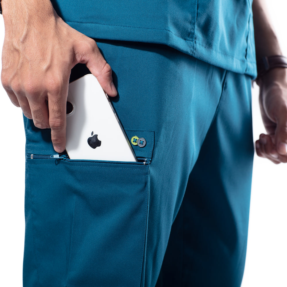 
                      
                        UC Stretch - Male Scrub Set - Jade Blue
                      
                    