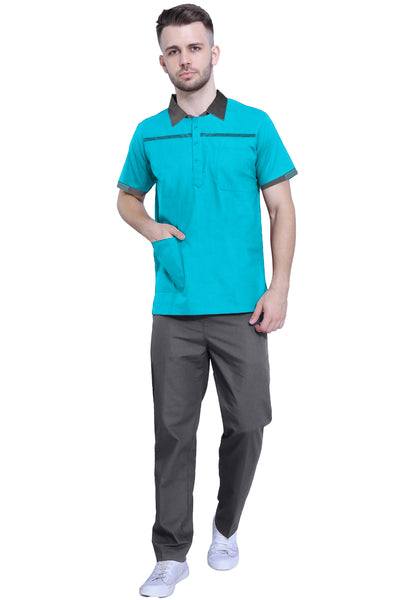 Male Support Staff - MSS02 - Light Teal