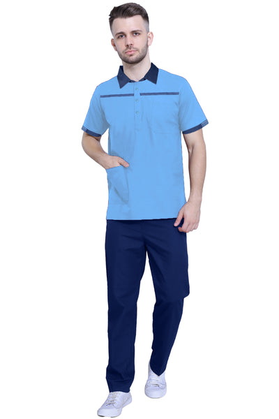 Male Support Staff - MSS02 - Ocean Blue