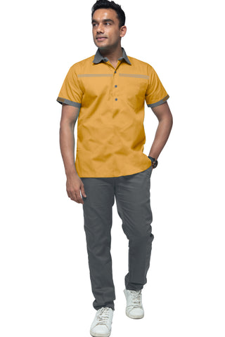 Male Support Staff - MSS02 - Mustard