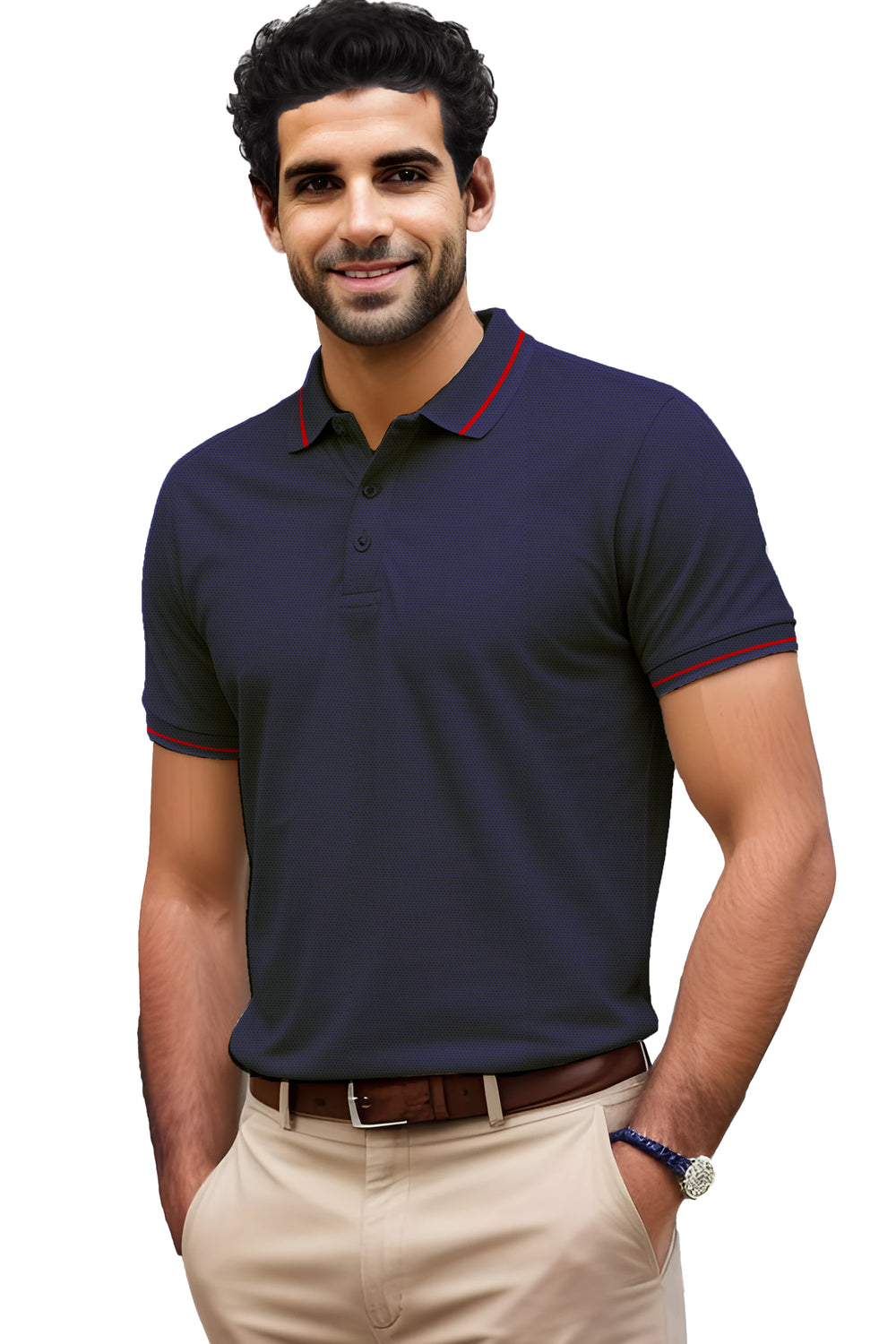 Men’s Polo T-Shirt - Navy