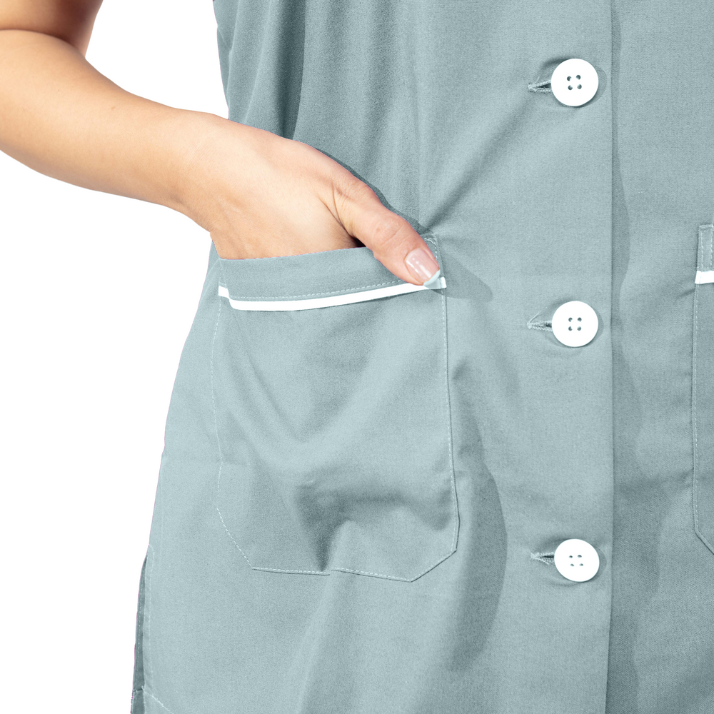 
                      
                        Female Nurse Uniform  NT01 - Ash Green
                      
                    