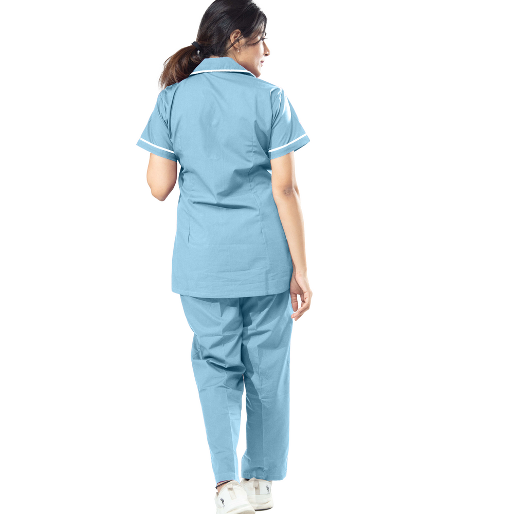 
                      
                        Female Nurse Uniform  NT01 - Light Blue
                      
                    