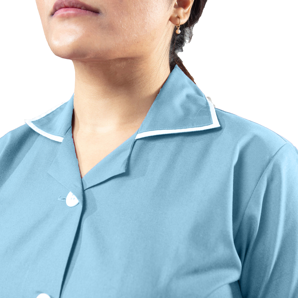 
                      
                        Female Nurse Uniform  NT01 - Light Blue
                      
                    