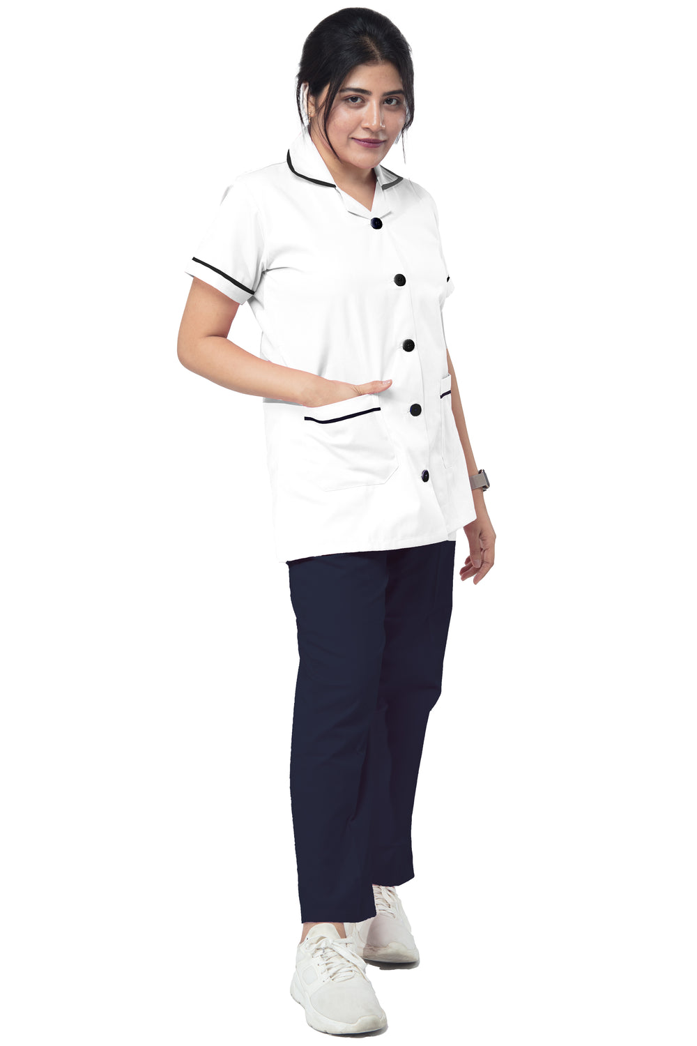 Female Nurse Uniform  NT01 - White