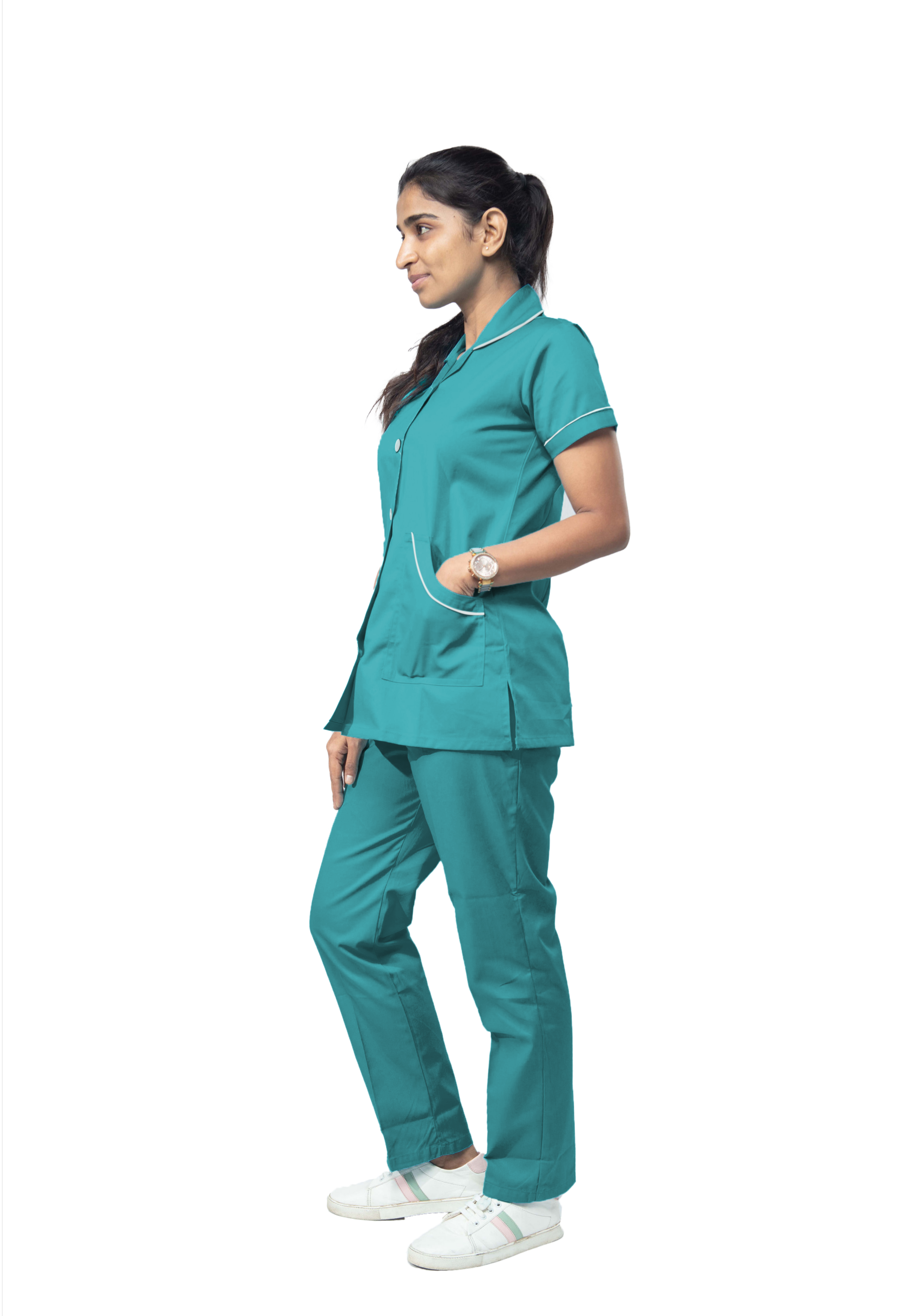 Female Nurse Uniform NT02 - Teal – Uniform Craft