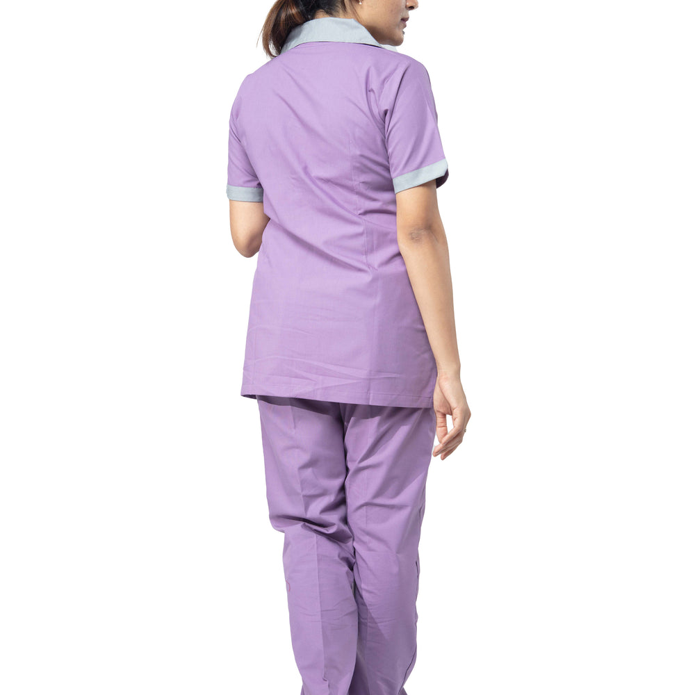 
                      
                        Female Nurse Uniform NT03 - Lavender
                      
                    