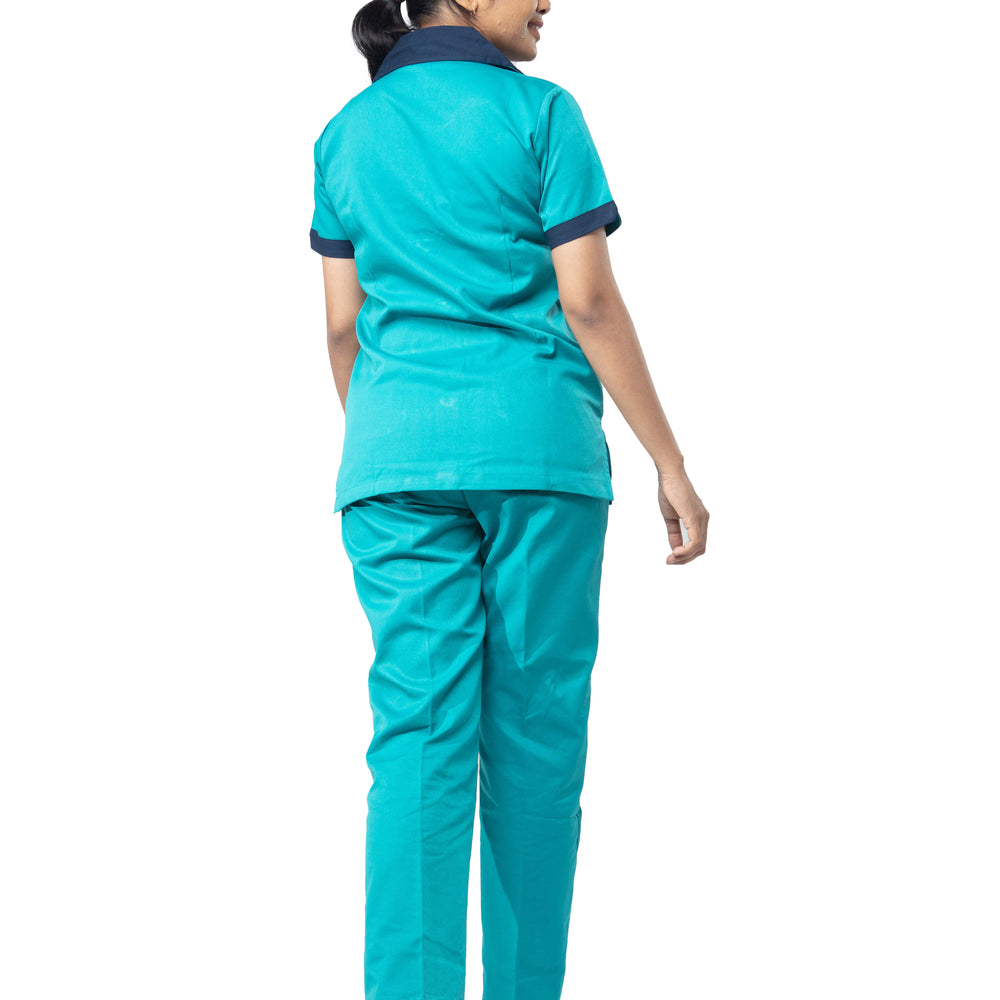 
                      
                        Female Nurse Uniform NT03 - Teal
                      
                    