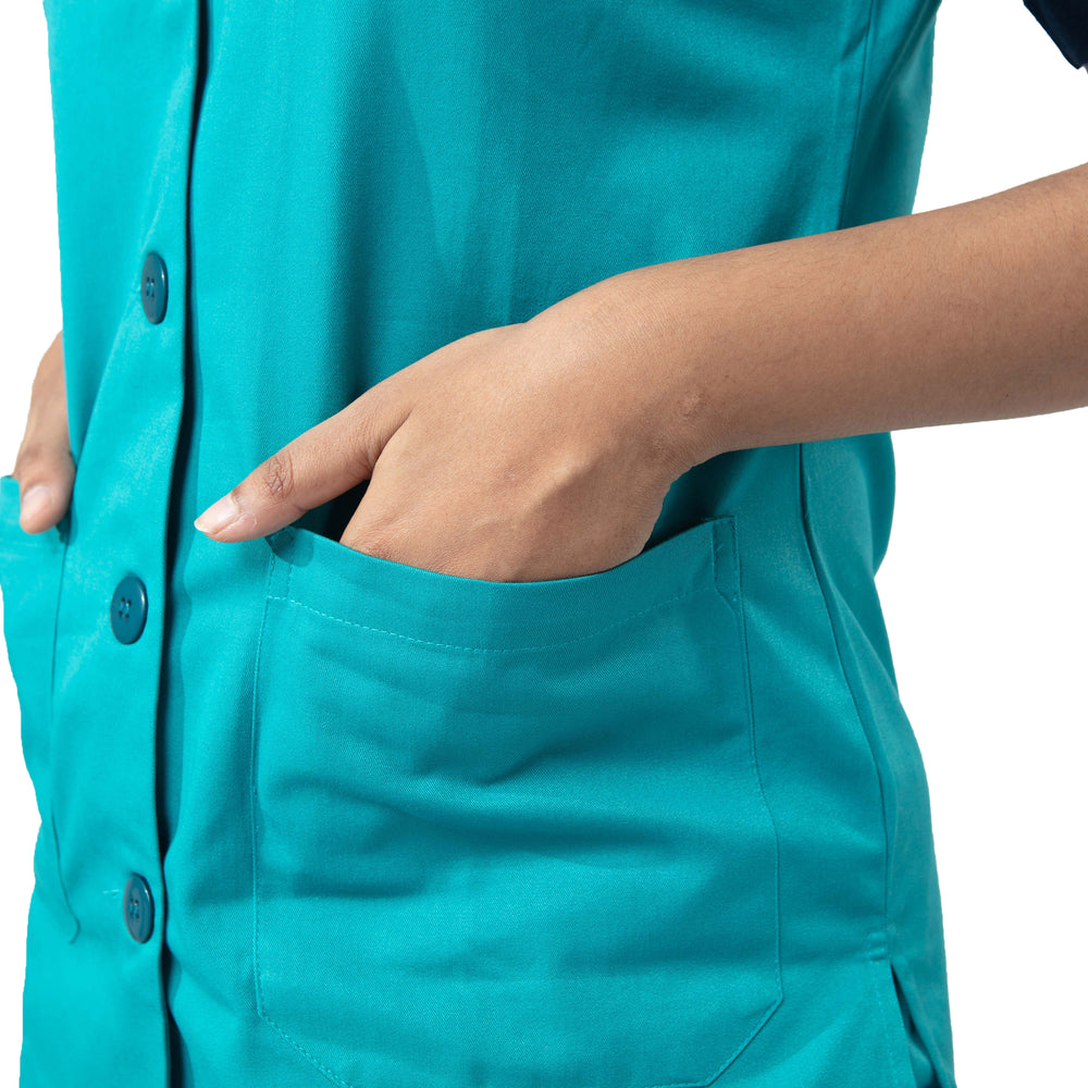 
                      
                        Female Nurse Uniform NT03 - Teal
                      
                    