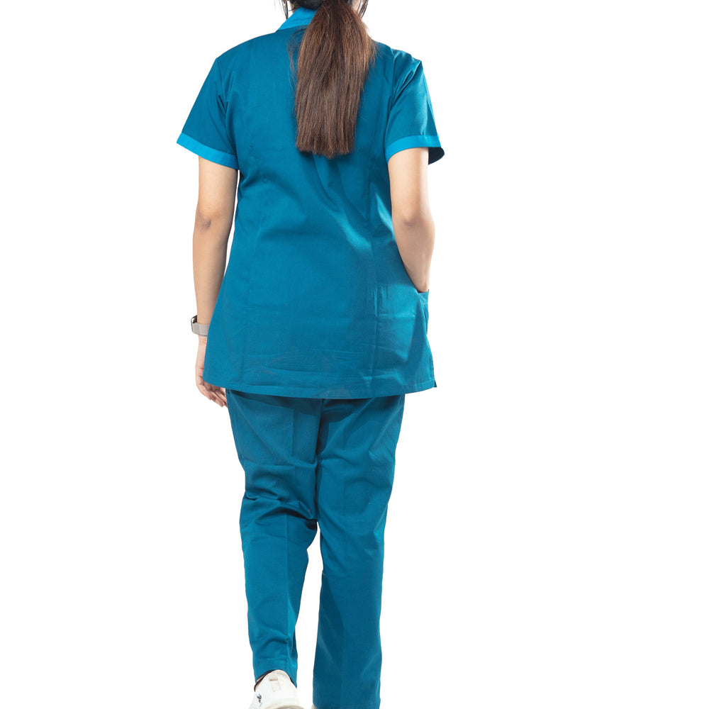 
                      
                        Female Nurse Uniform NT04 - Jazz Blue
                      
                    