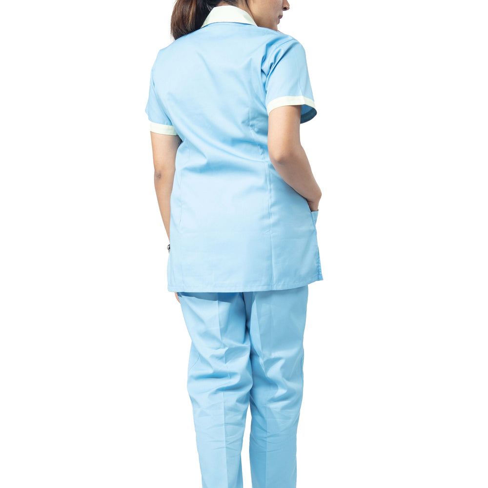 
                      
                        Female Nurse Uniform NT04 - Light Blue
                      
                    