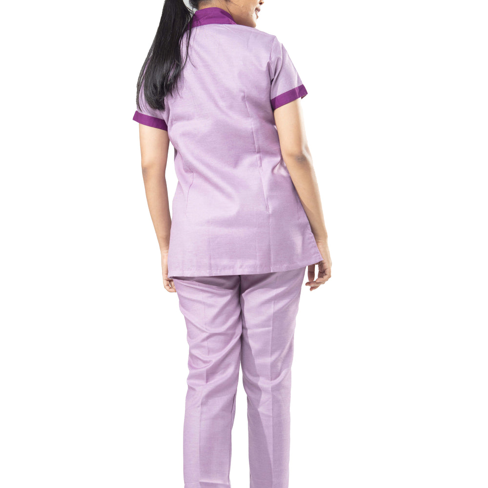 
                      
                        Female Nurse Uniform NT04 - Violet
                      
                    