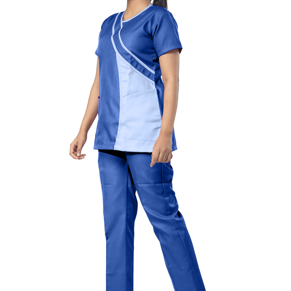 Female Nurse Uniform NT05 - Indigo – Uniform Craft