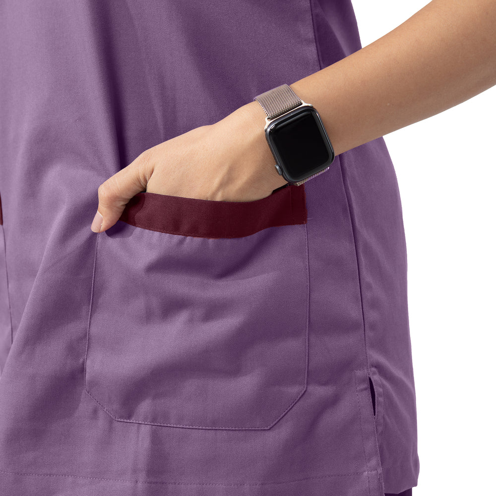 
                      
                        Female Nurse Uniform NT06 - Lavender
                      
                    