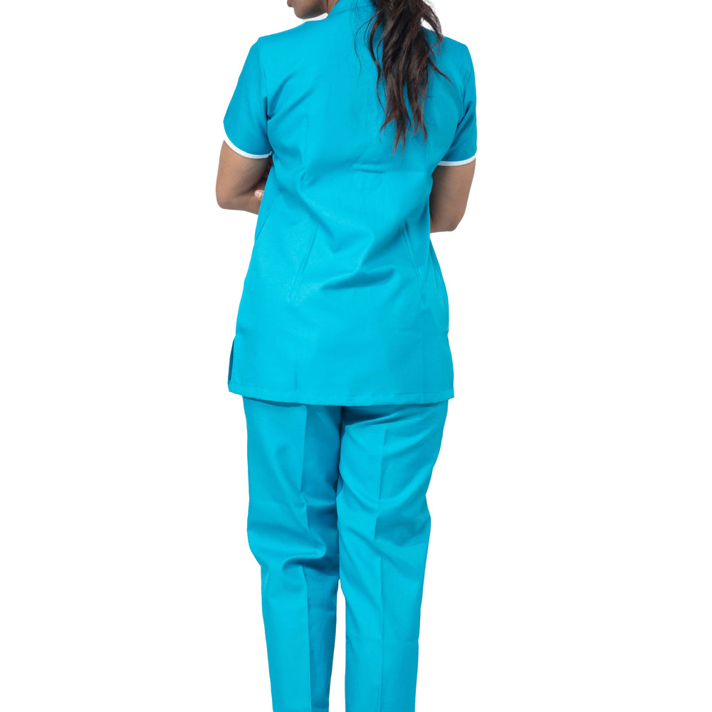 
                      
                        Female Nurse Uniform NT07 - Aqua
                      
                    