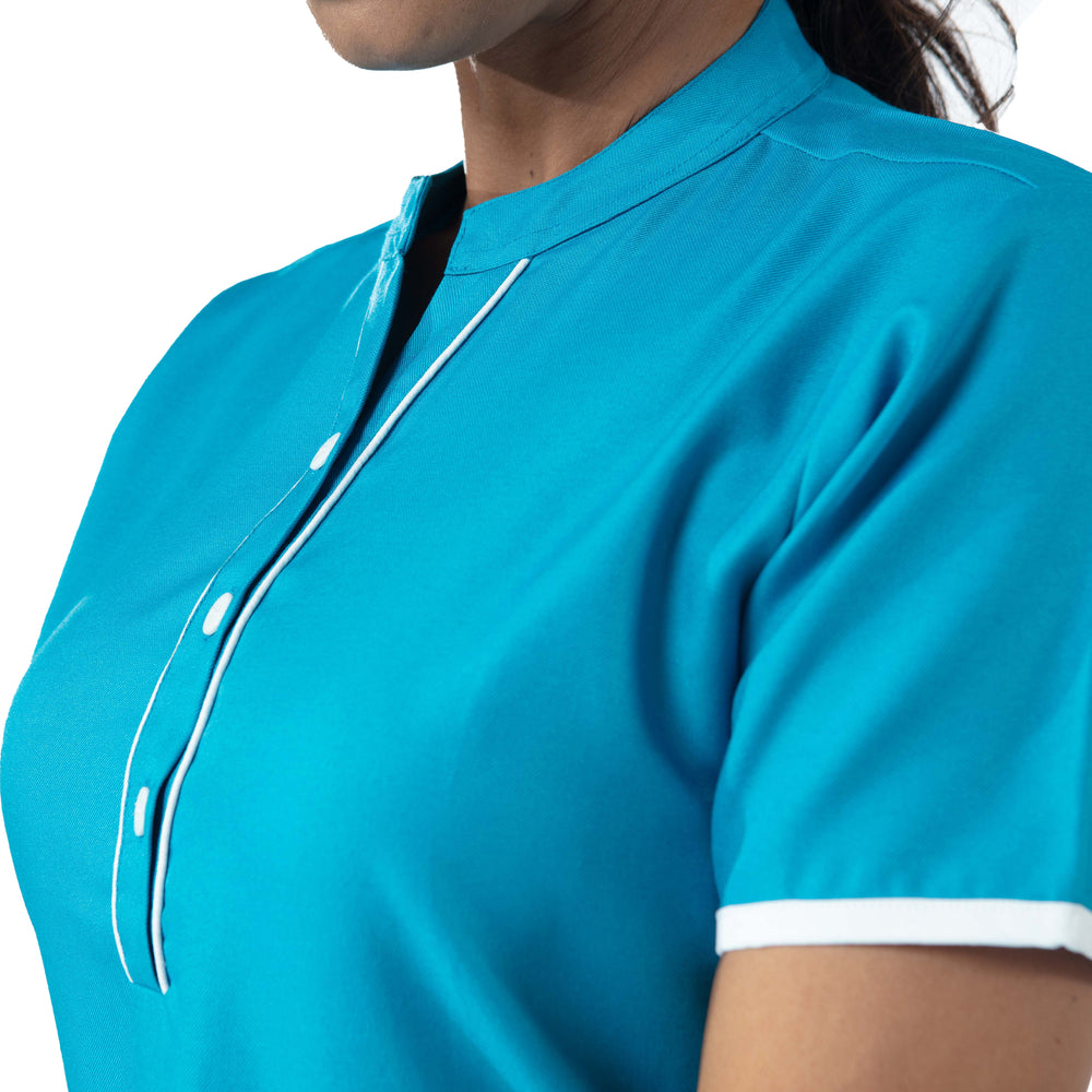 
                      
                        Female Nurse Uniform NT07 - Aqua
                      
                    