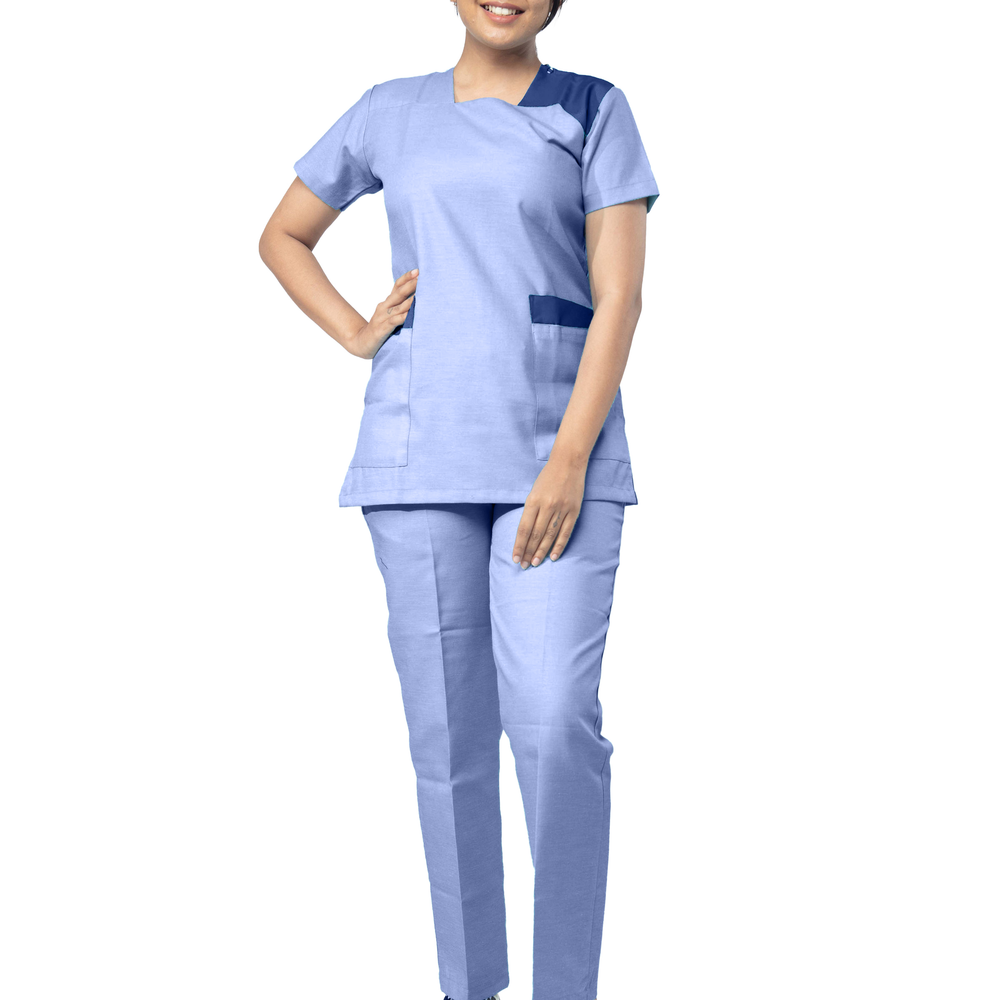 Female Nurse Uniform NT08 - Indigo – Uniform Craft