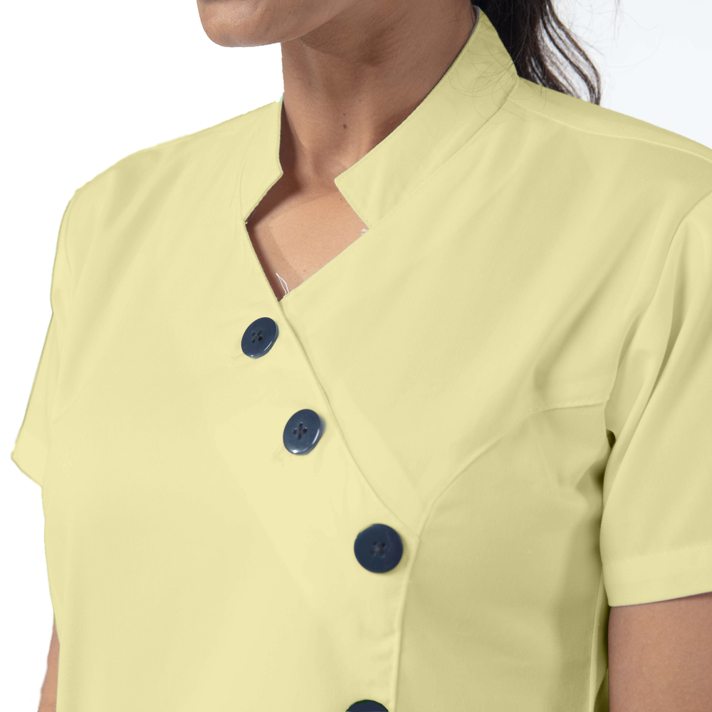 
                      
                        Female Nurse Uniform NT09 - Ginger Yellow
                      
                    