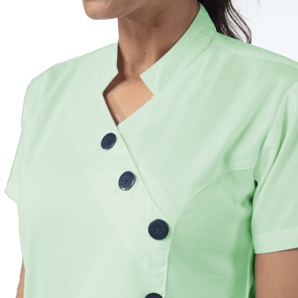 
                      
                        Female Nurse Uniform NT09 - Mint Green
                      
                    