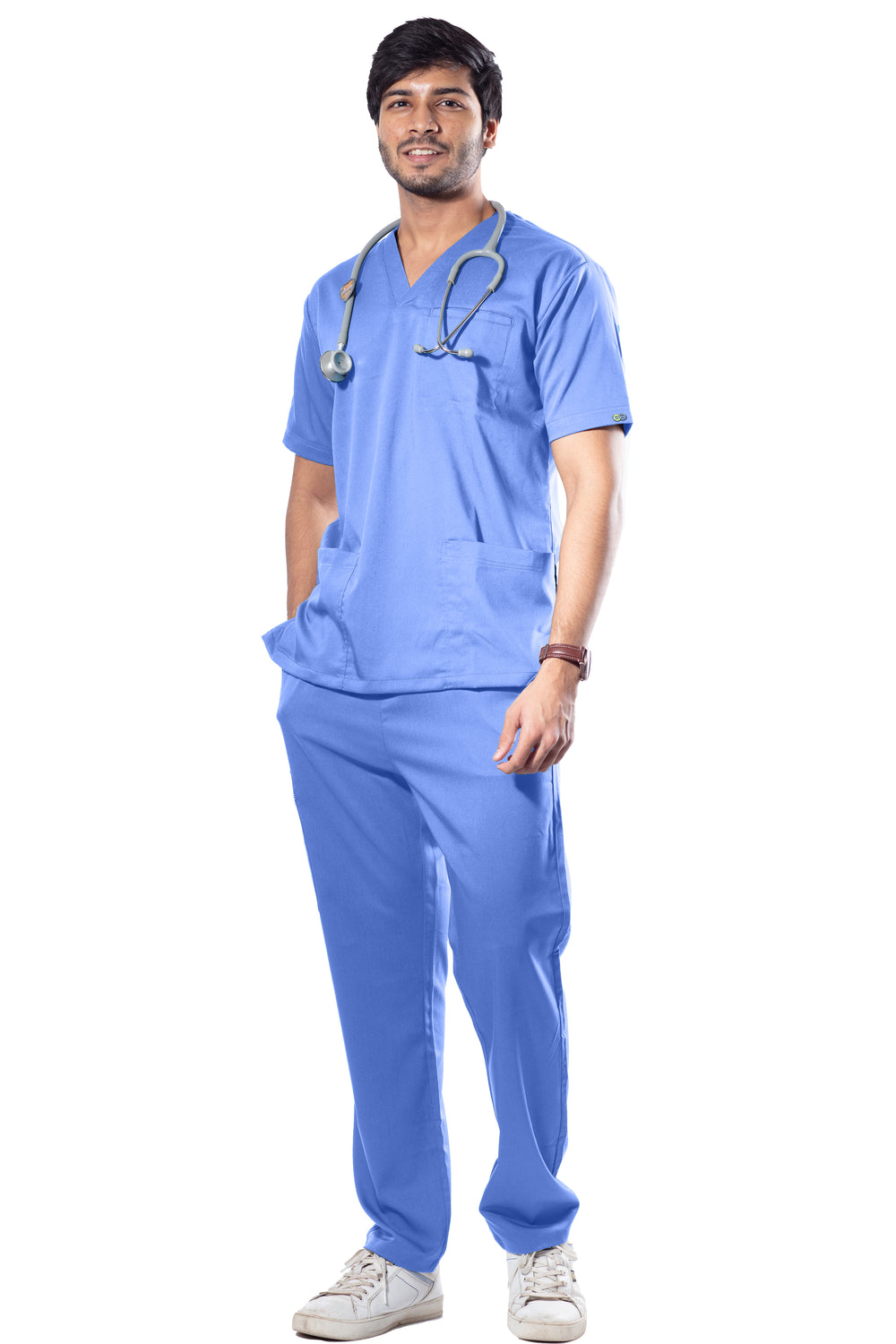 UC Stretch - Male Scrub Set - Neptune