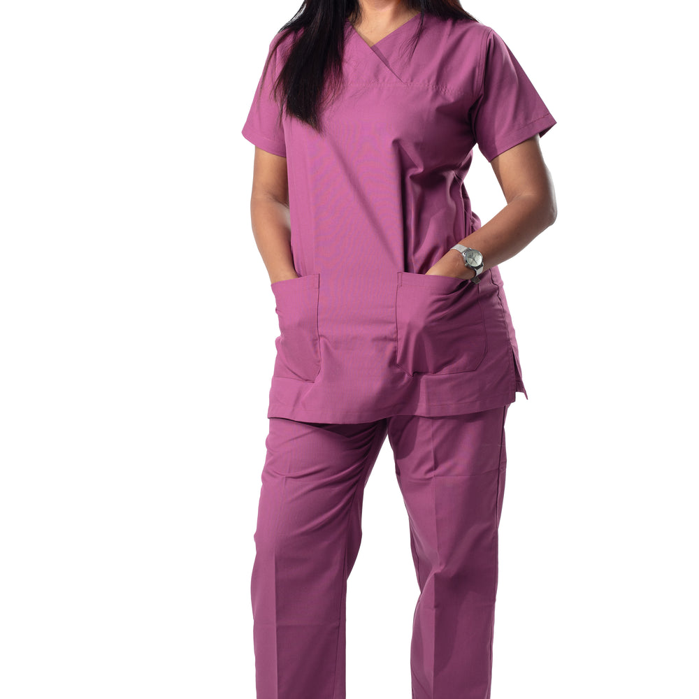 
                      
                        Female Scrub Suit - DSVX - Plum
                      
                    