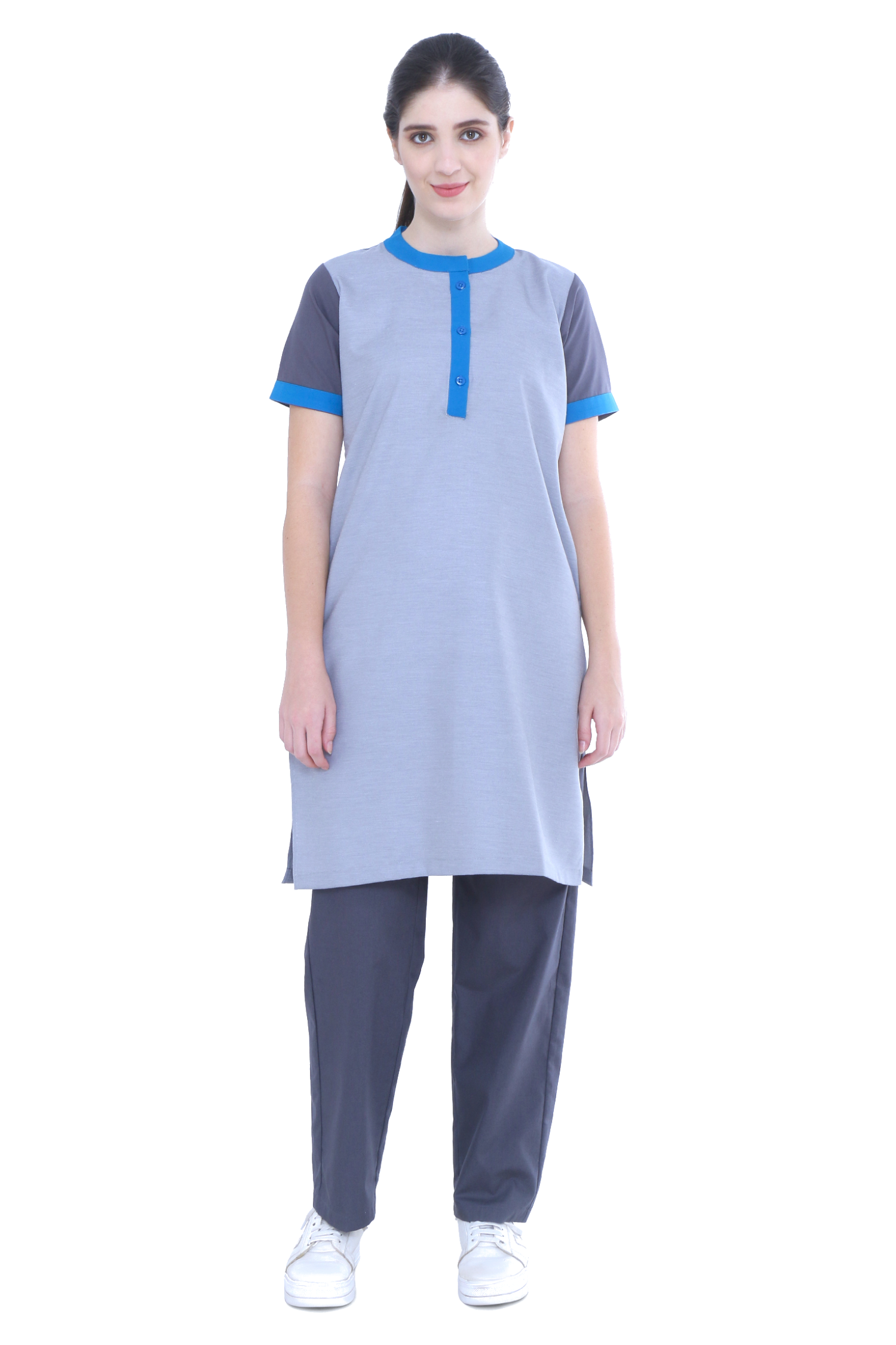 Female Support Staff - SS01 - Island Blue – Uniform Craft