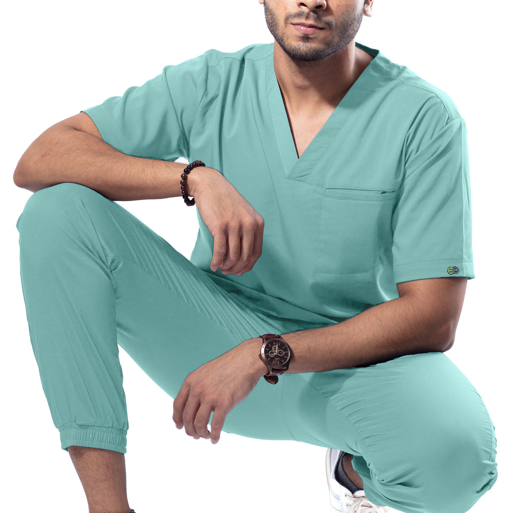 
                      
                        UC Stretch - Male Scrub Set - Sage
                      
                    
