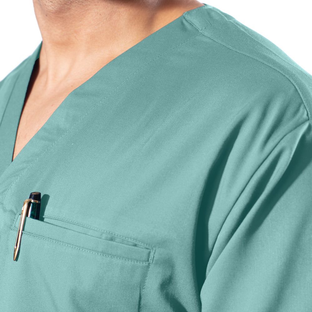 
                      
                        UC Stretch - Male Scrub Top - Sage
                      
                    