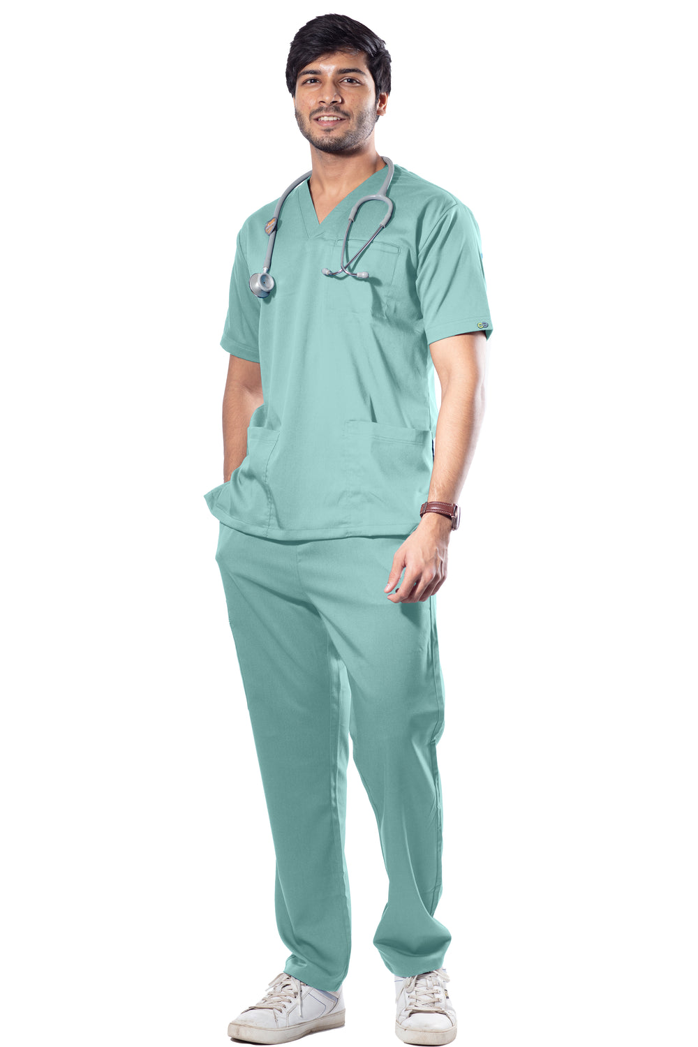 UC Stretch - Male Scrub Set - Sage