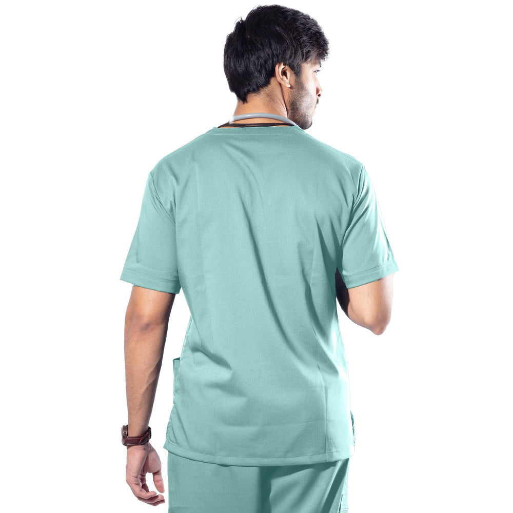 
                      
                        UC Stretch - Male Scrub Top - Sage
                      
                    