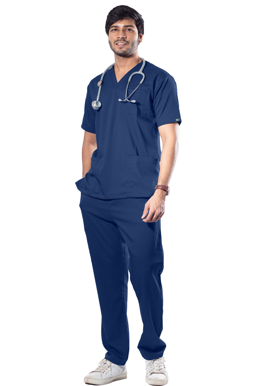 UC Stretch - Male Scrub Set - Sapphire