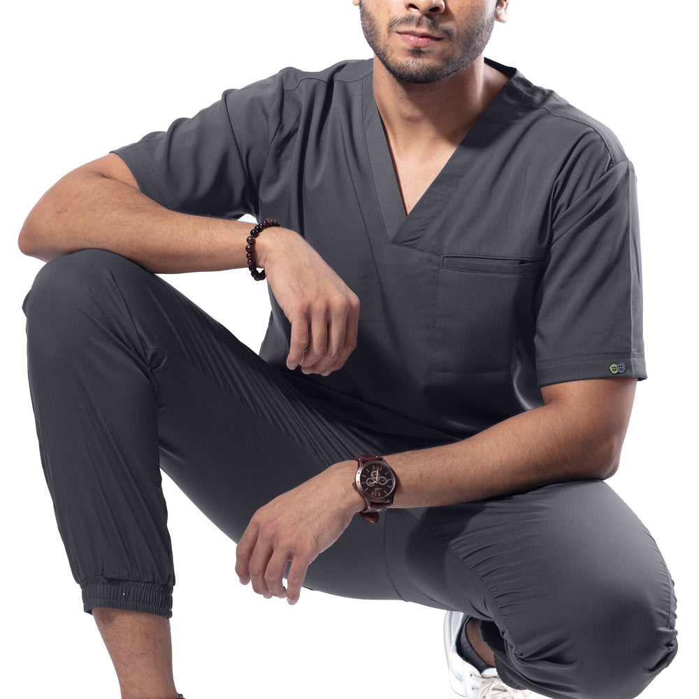 
                      
                        UC Stretch - Male Scrub Set - Slate
                      
                    