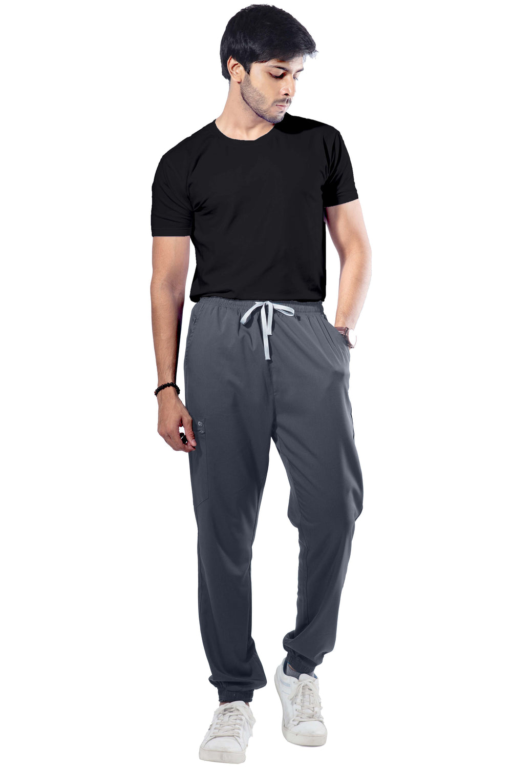 Male Underscrubs - Half Sleeve - Black