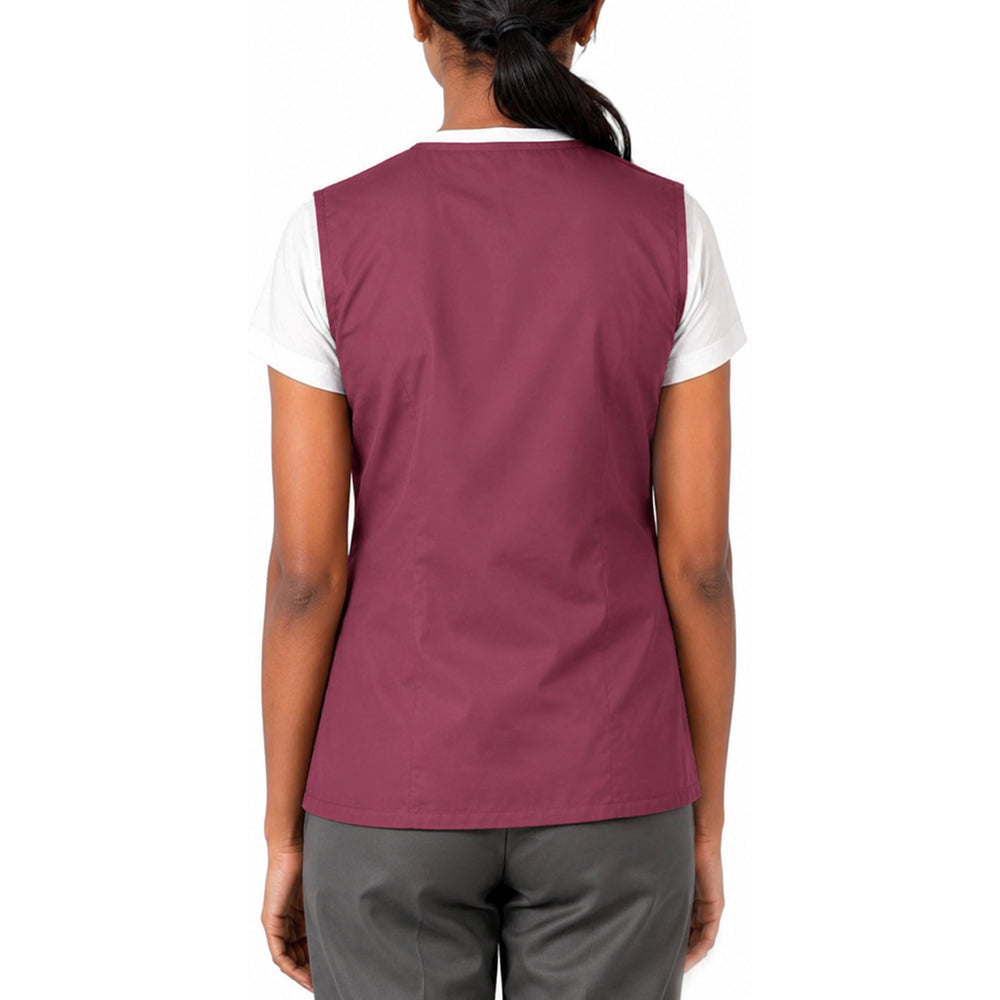 Women's Support Staff Vest - SSV - Wine – Uniform Craft