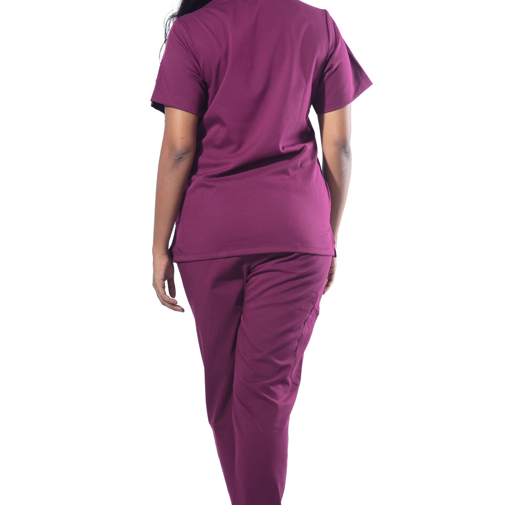 
                      
                        UC Stretch - Female Scrub Top - Wine
                      
                    