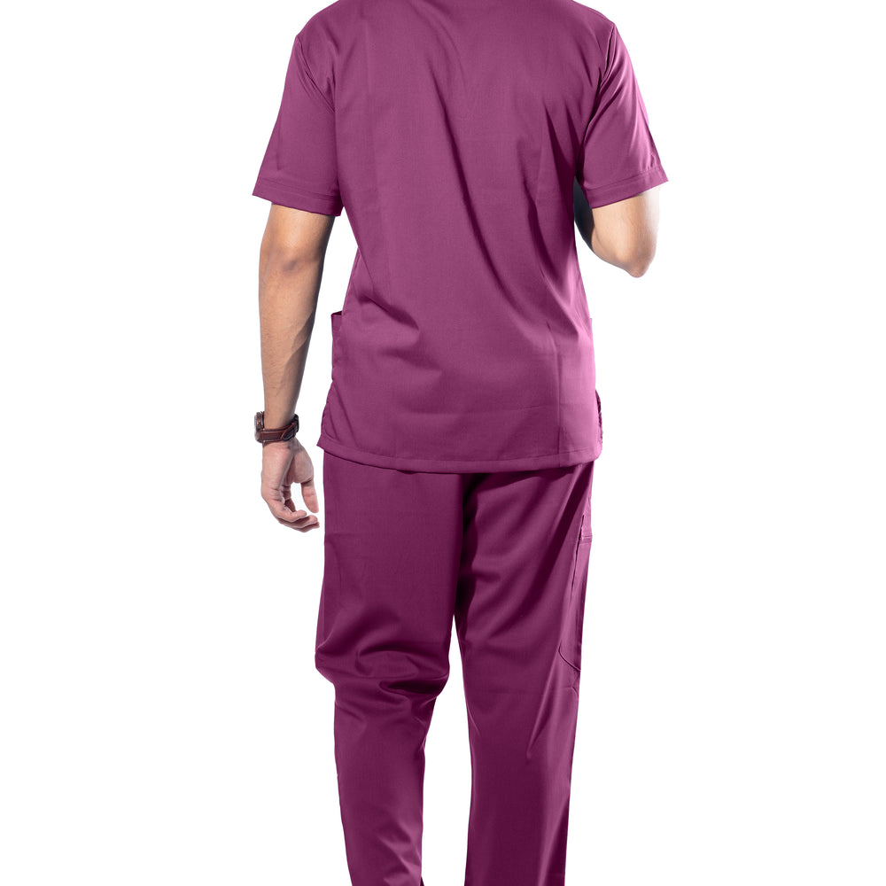 
                      
                        UC Stretch - Male Scrub Top - Wine
                      
                    