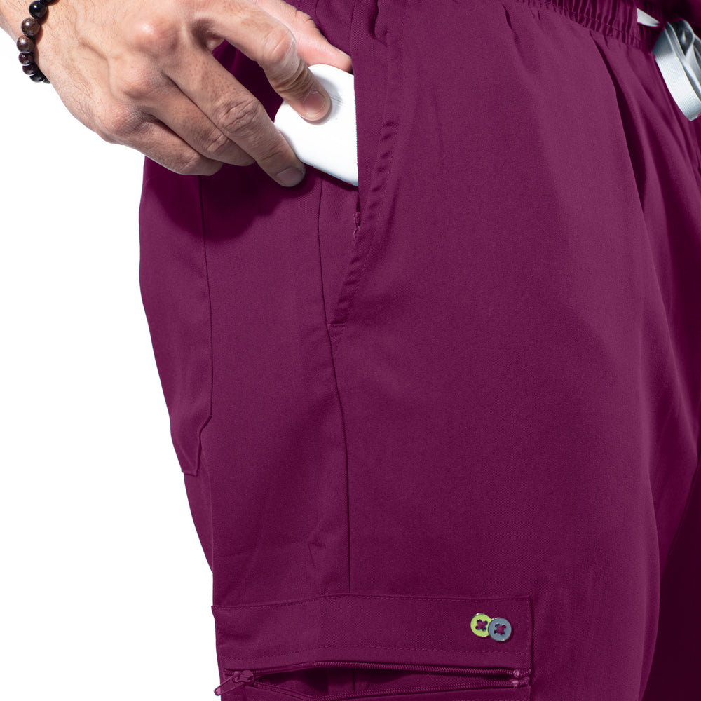 
                      
                        UC Stretch - Male Scrub Top - Wine
                      
                    