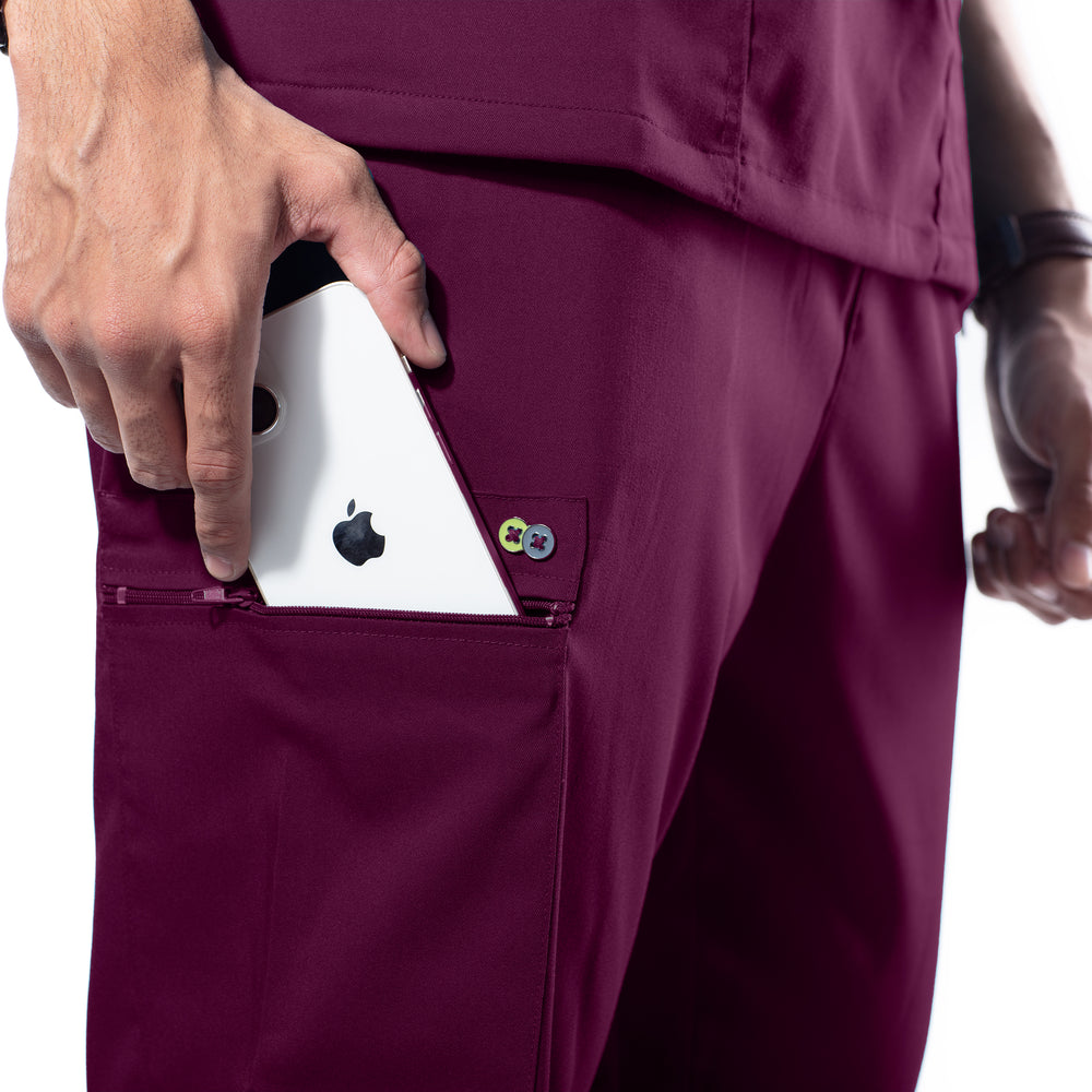 
                      
                        UC Stretch - Male Scrub Set - Wine
                      
                    