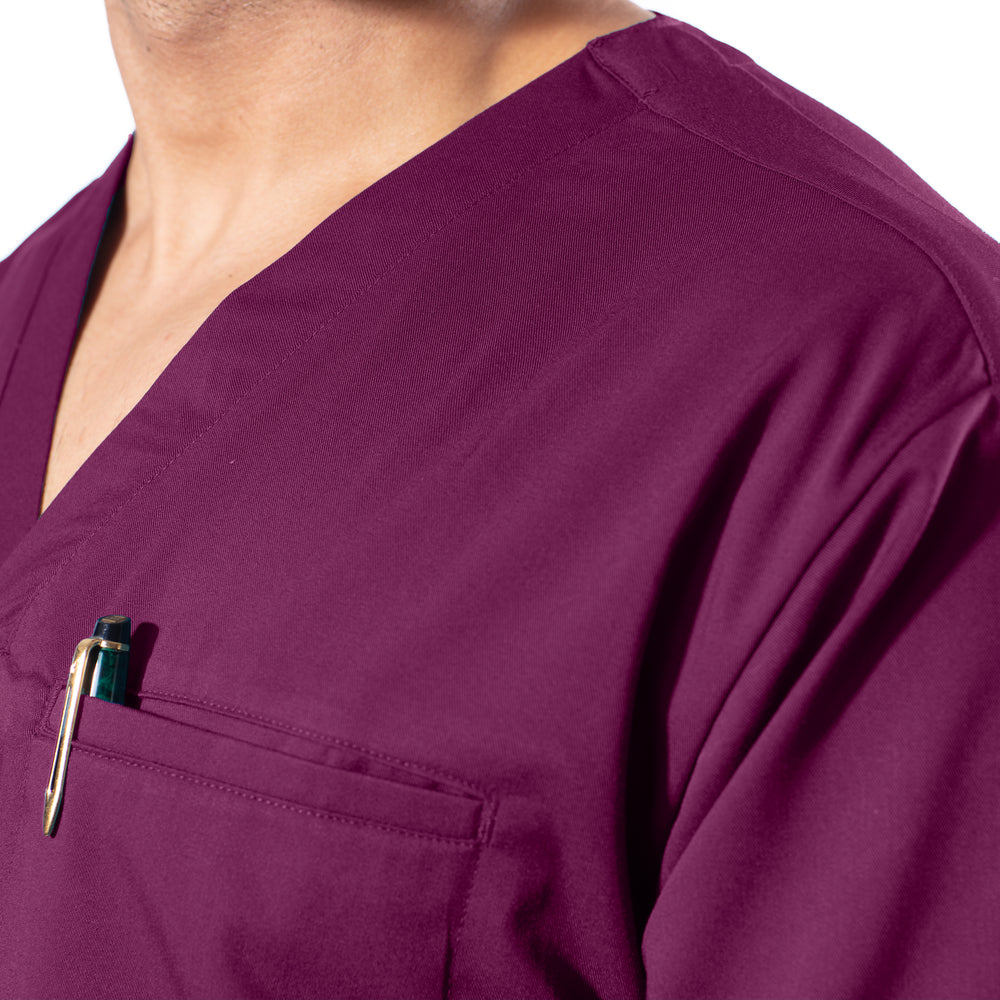 
                      
                        UC Stretch - Male Scrub Top - Wine
                      
                    