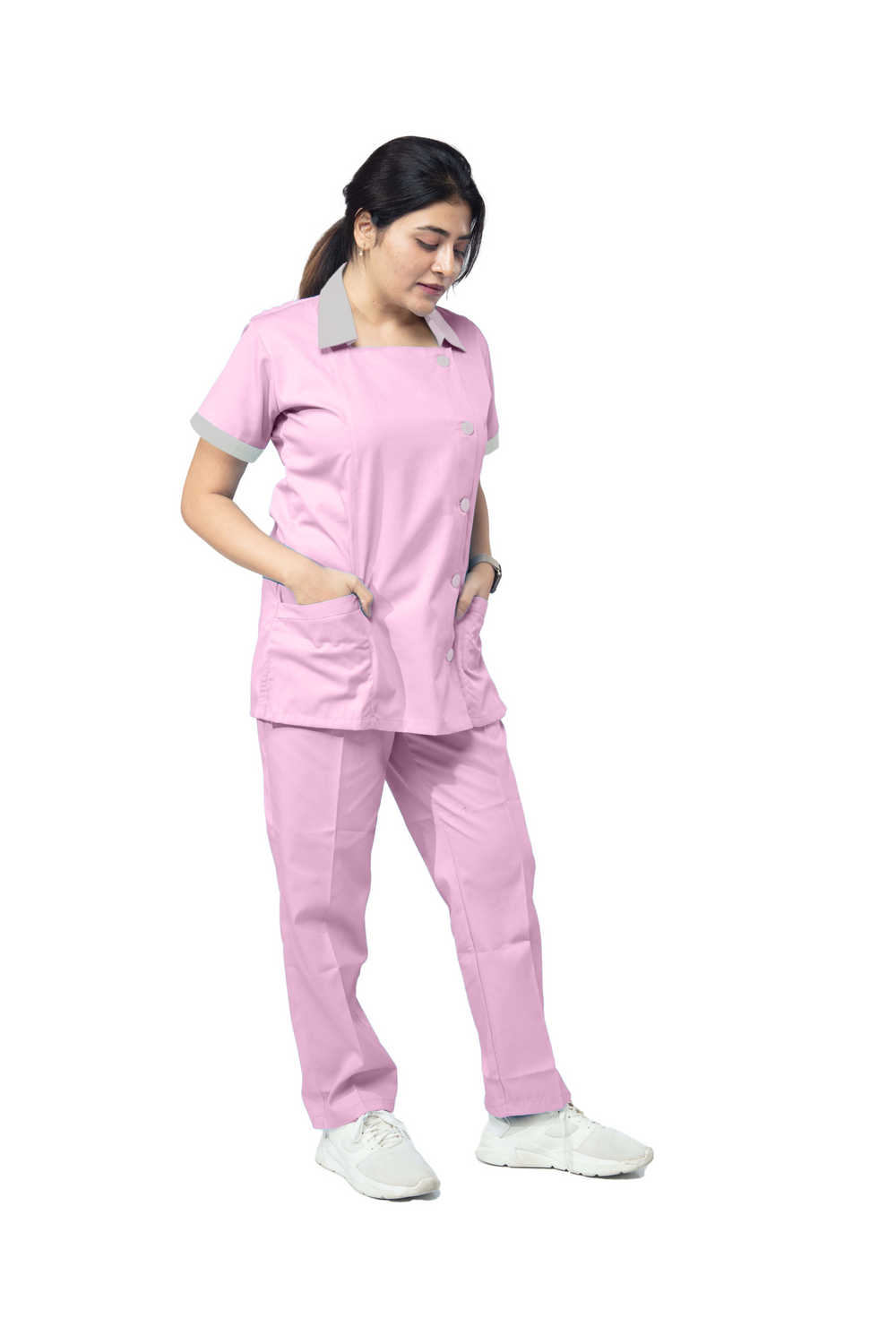 Female Nurse Uniform NT04 - Pink