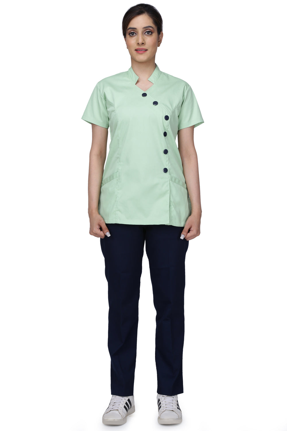 Female Nurse Uniform NT09 - Mint Green